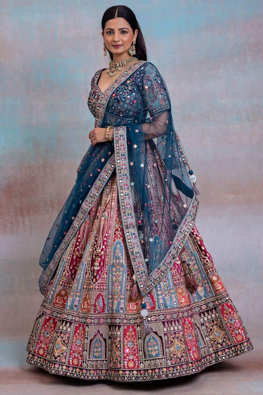 Embracing Tradition with a Twist: The Rising Popularity of Indo-Western Lehengas