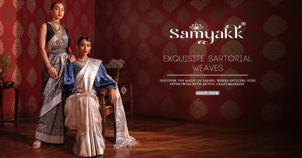 Shop Original Silk Sarees & Designer Lehengas at Samyakk.com