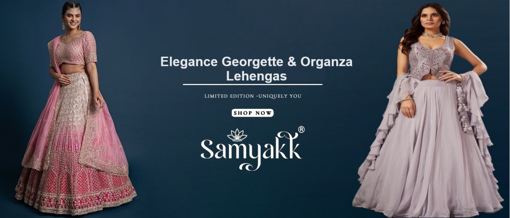 Graceful Glamour: Mastering Georgette & Organza Lehengas for Any Occasion